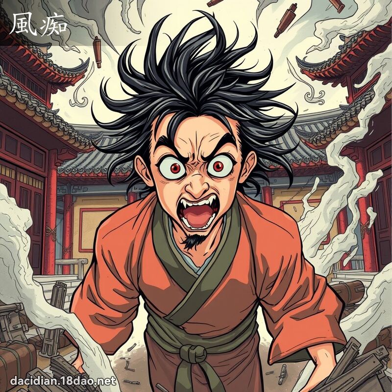 風痴 - 國語大辭典配圖