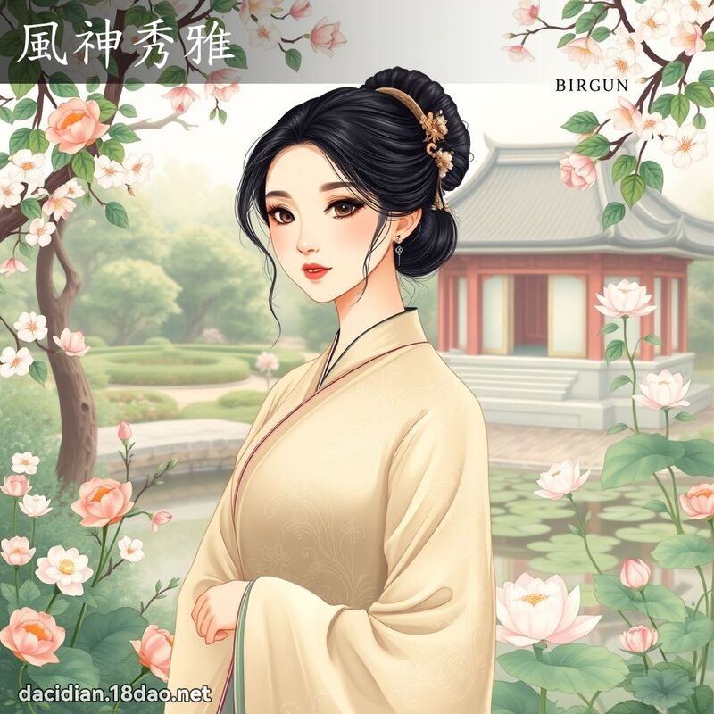 风神秀雅 - 国语大辞典配图