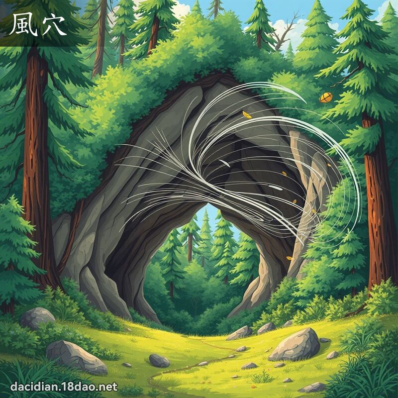 風穴 - 國語大辭典配圖