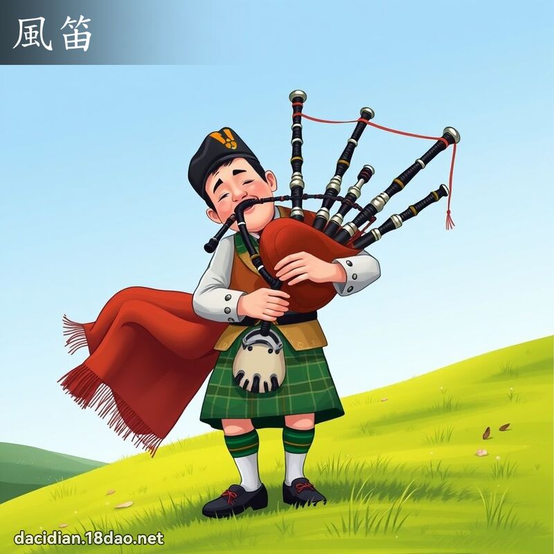 風笛 - 國語大辭典配圖