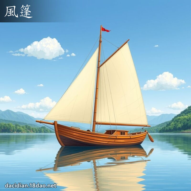 風篷 - 國語大辭典配圖