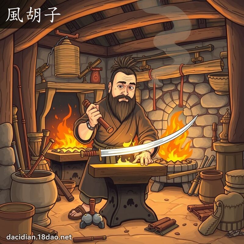 风胡子 - 国语大辞典配图
