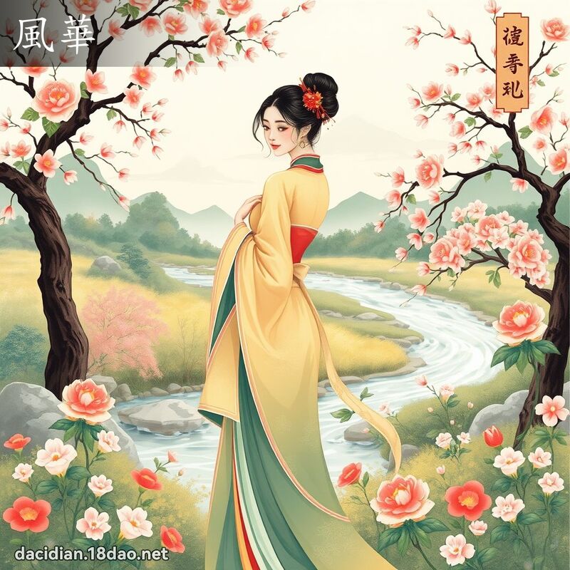風華 - 國語大辭典配圖