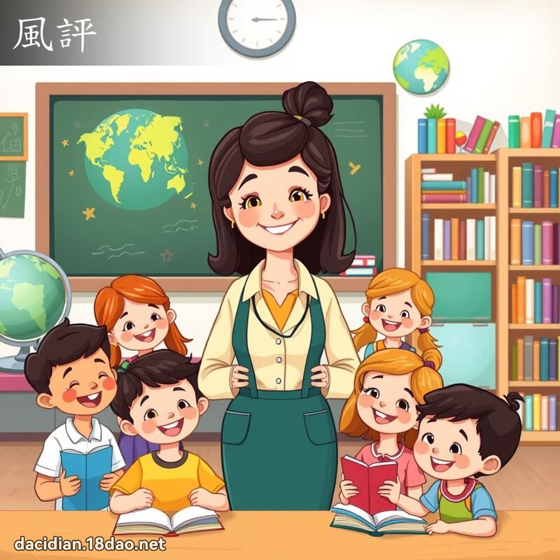 風評 - 國語大辭典配圖
