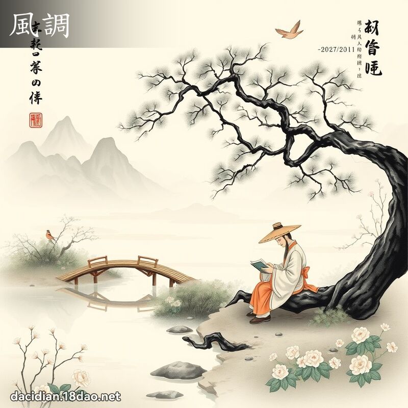 风调 - 国语大辞典配图