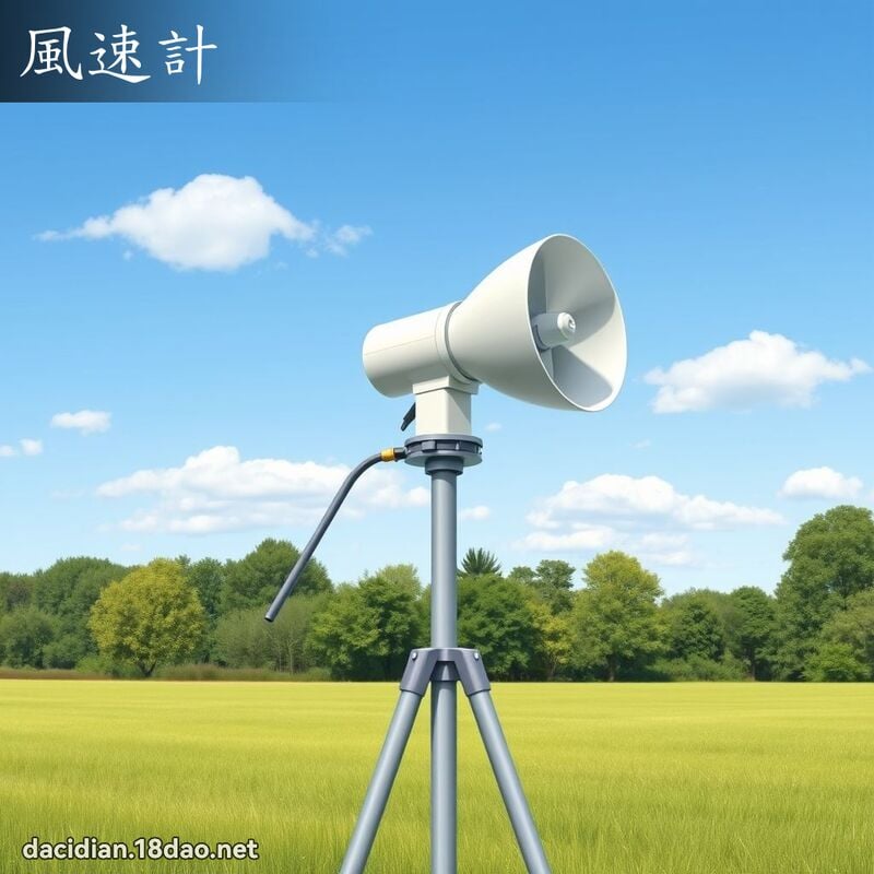 風速計 - 國語大辭典配圖