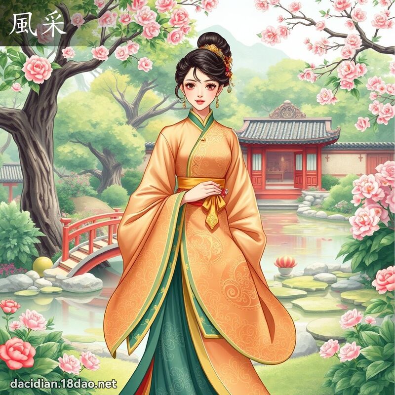 風采 - 國語大辭典配圖