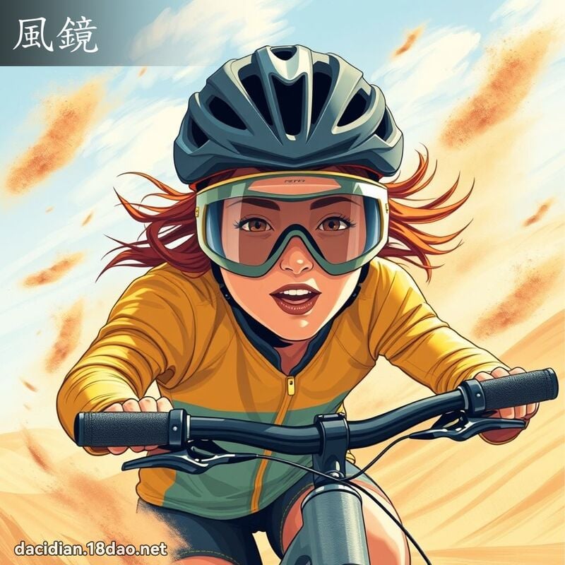 风镜 - 国语大辞典配图