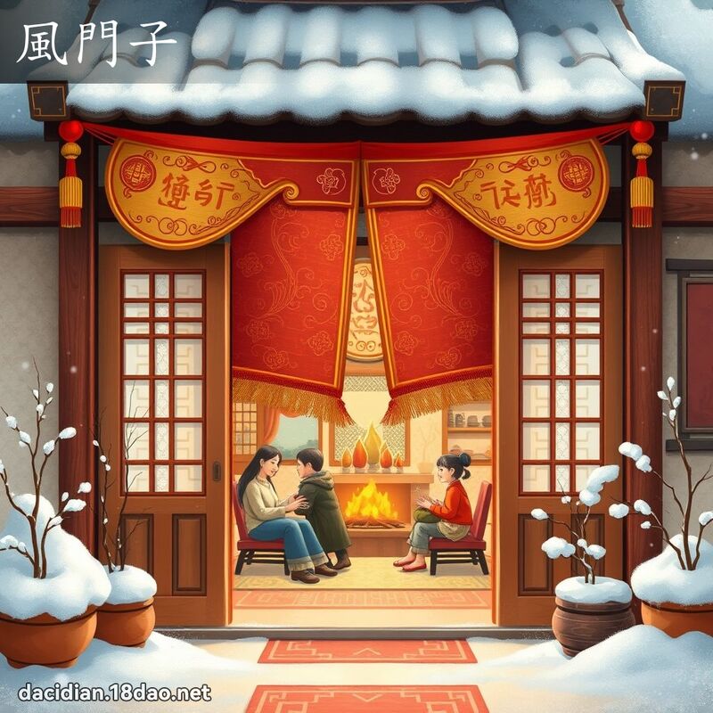 风门子 - 国语大辞典配图