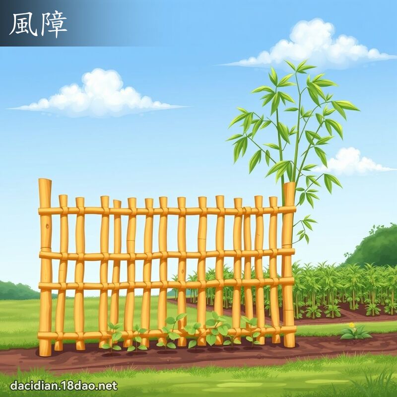 风障 - 国语大辞典配图