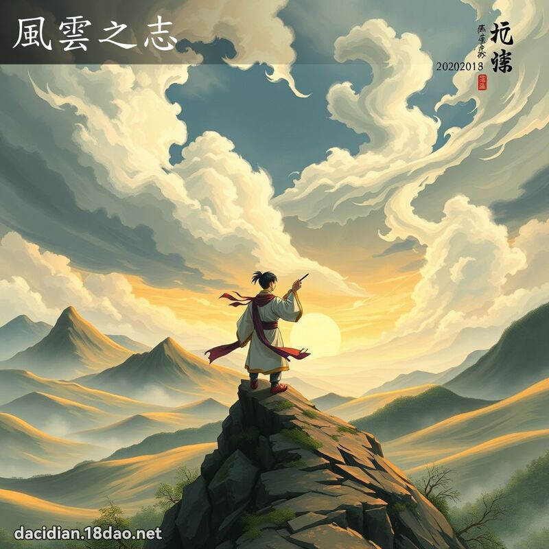 風雲之志 - 國語大辭典配圖