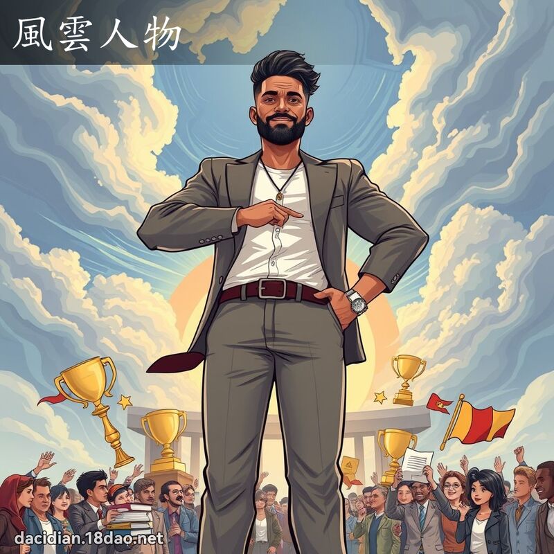 風雲人物 - 國語大辭典配圖