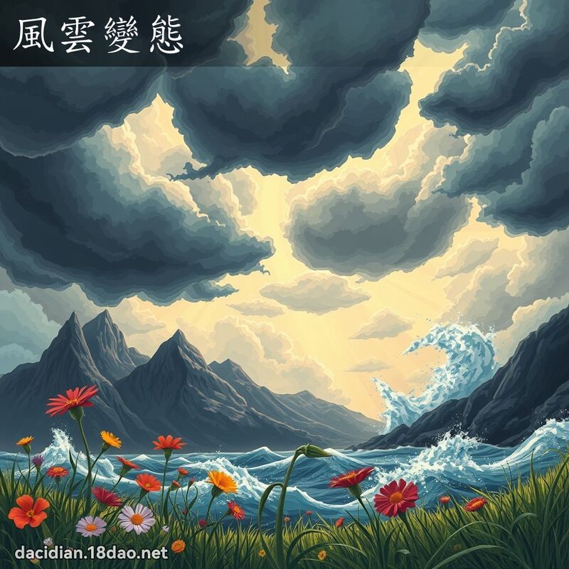 風雲變態 - 國語大辭典配圖