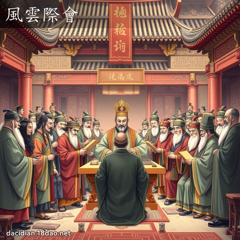 风云际会 - 国语大辞典配图