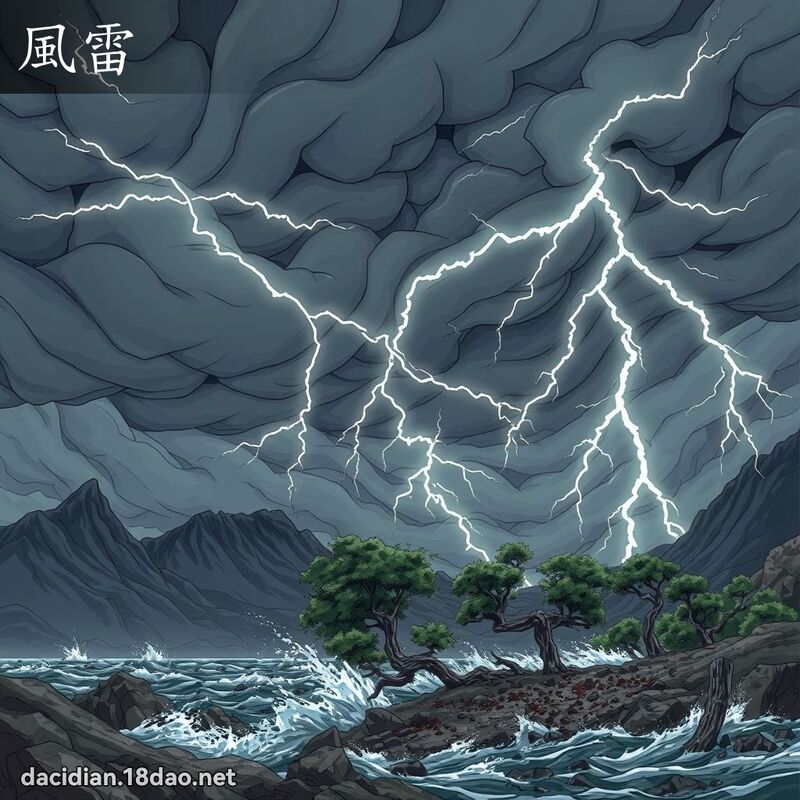 風雷 - 國語大辭典配圖