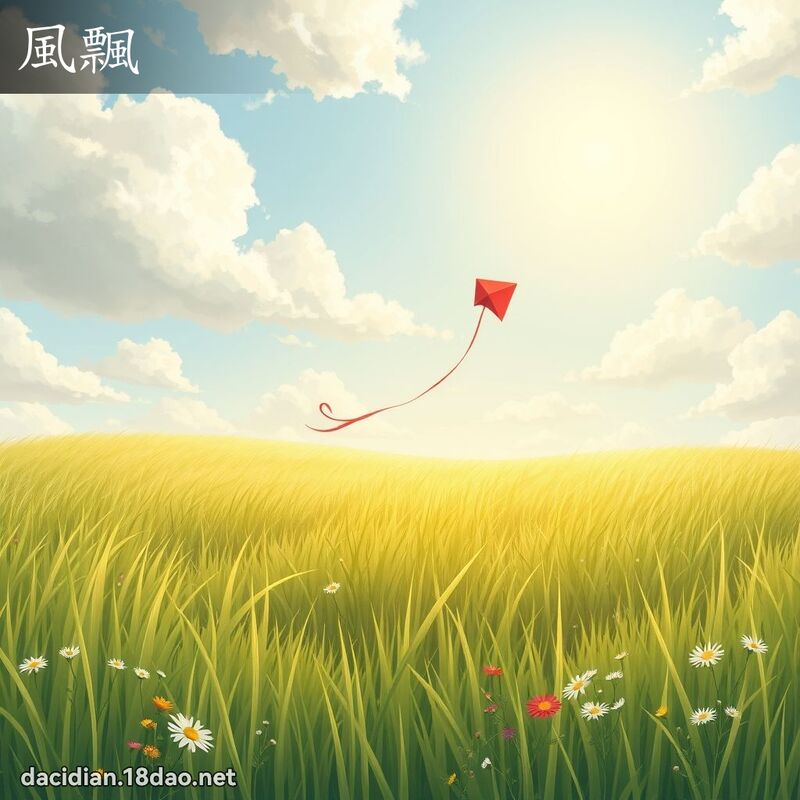 风飘 - 国语大辞典配图