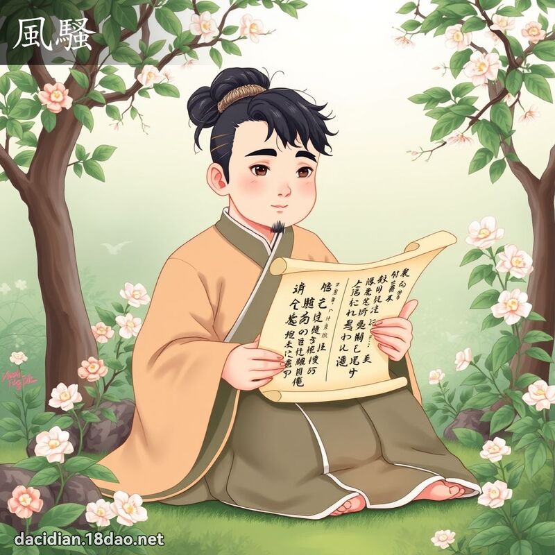 風騷 - 國語大辭典配圖