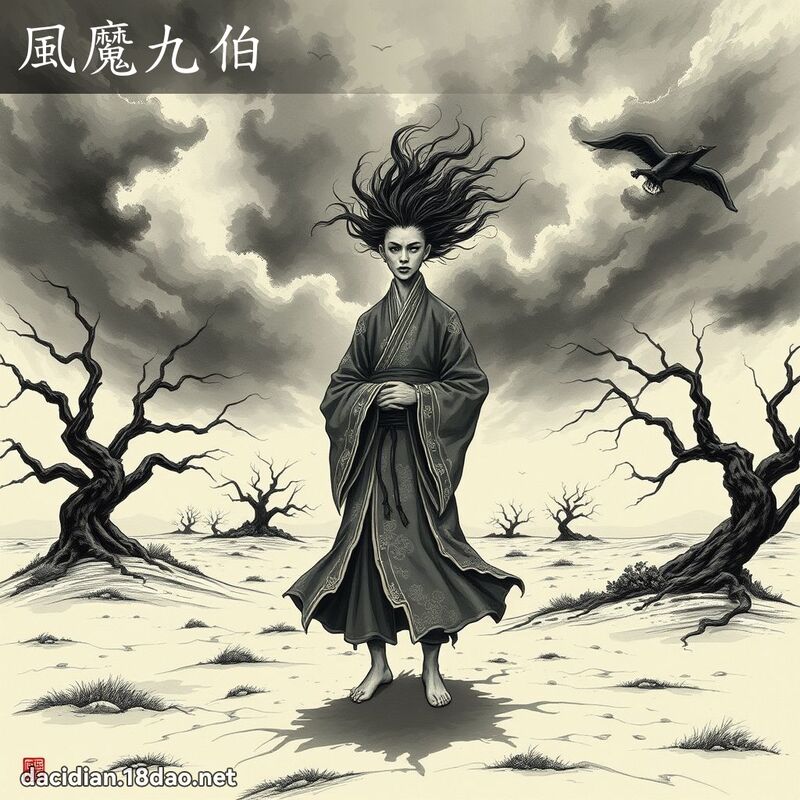 風魔九伯 - 國語大辭典配圖