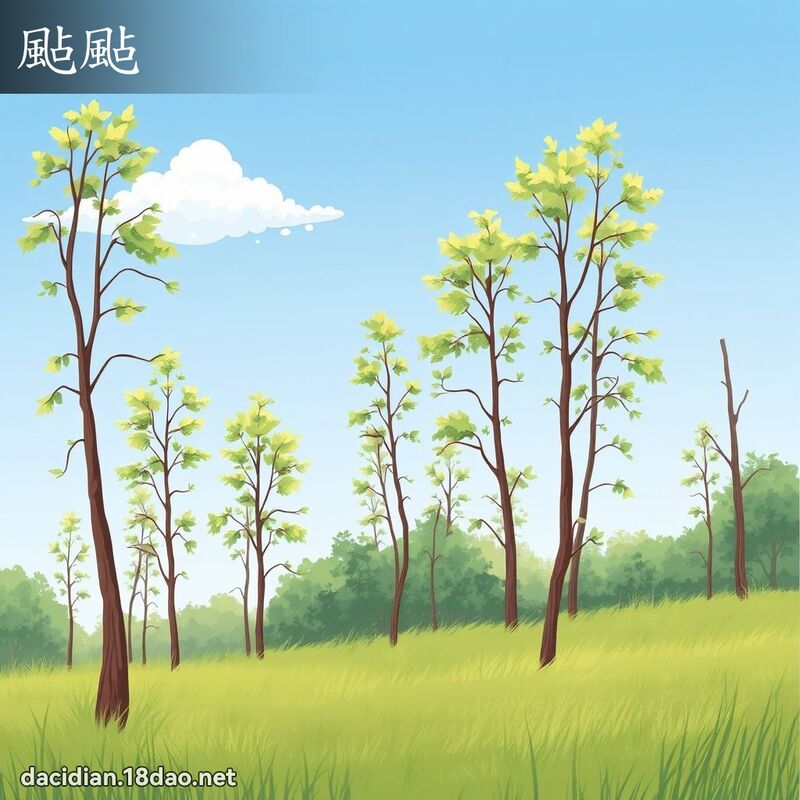 颭颭 - 国语大辞典配图