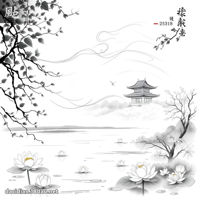 颭 - 国语大辞典配图