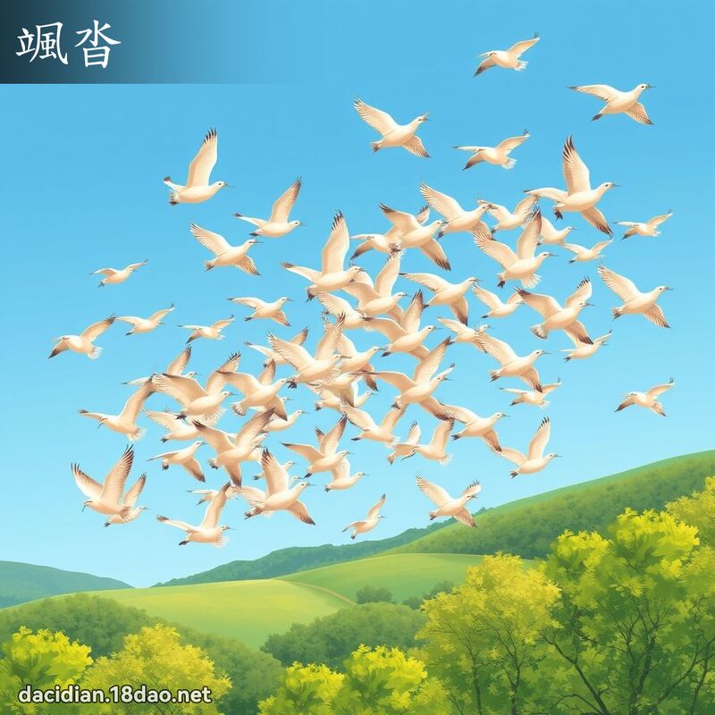 颯沓 - 国语大辞典配图