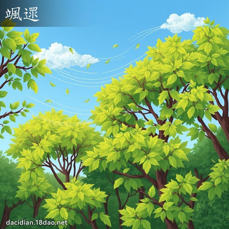 颯遝 - 國語大辭典配圖