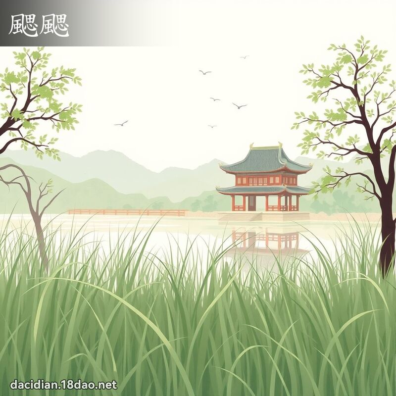 颸颸 - 国语大辞典配图