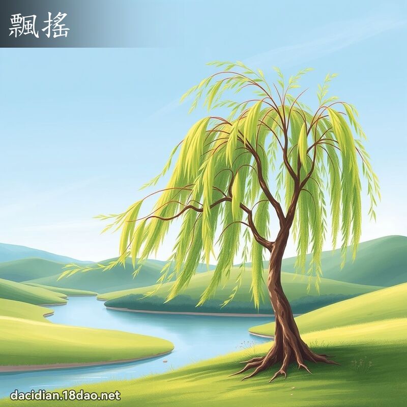 飘摇 - 国语大辞典配图