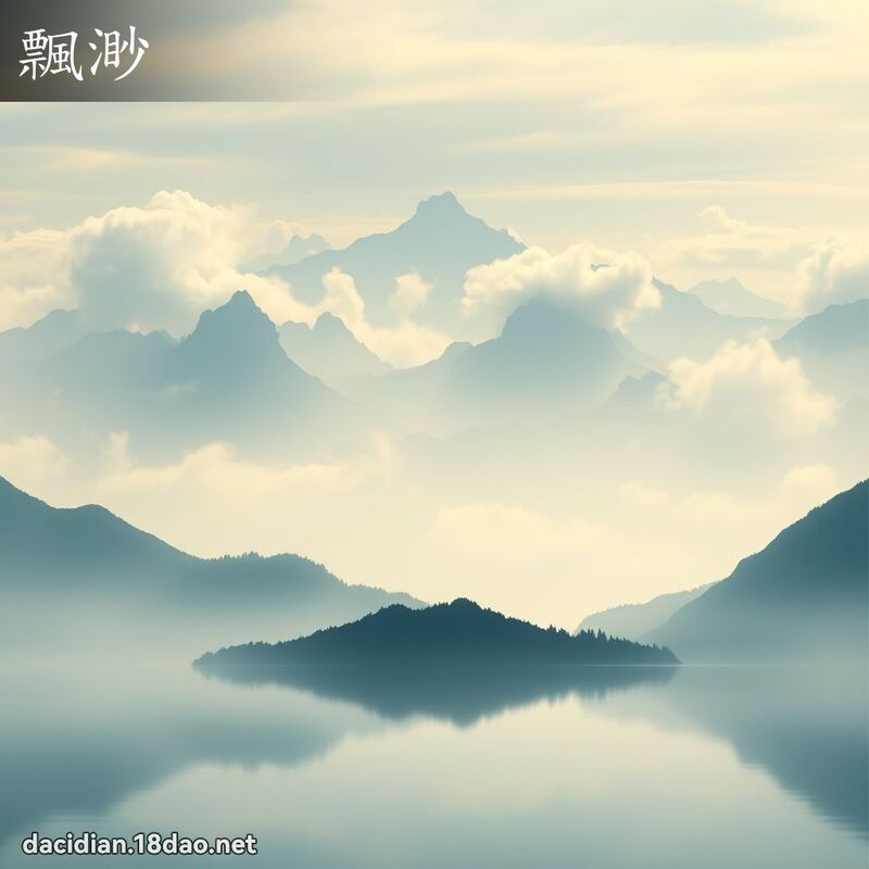 飘渺 - 国语大辞典配图