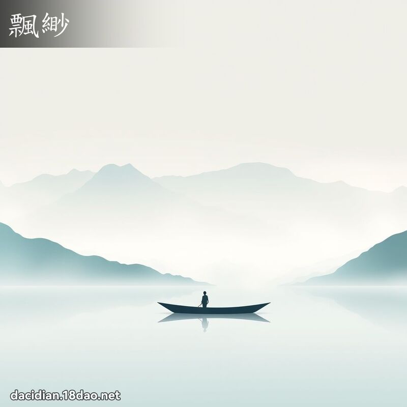 飄緲 - 國語大辭典配圖
