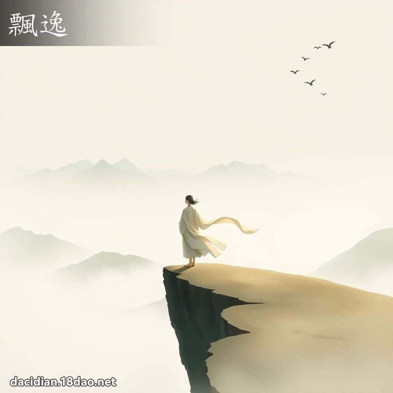 飘逸 - 国语大辞典配图