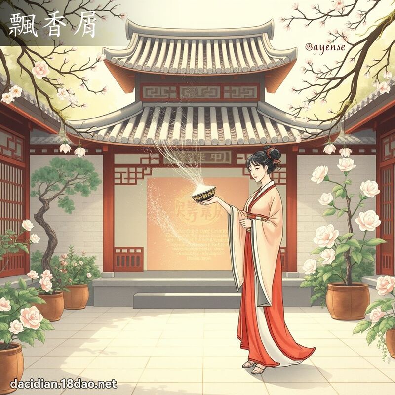 飄香屑 - 國語大辭典配圖