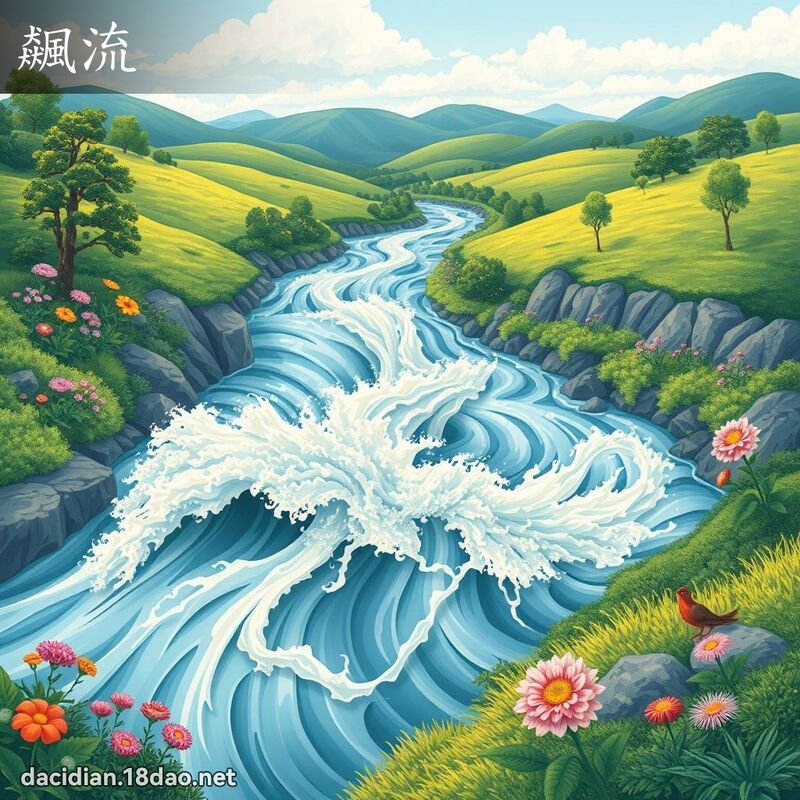 飆流 - 国语大辞典配图