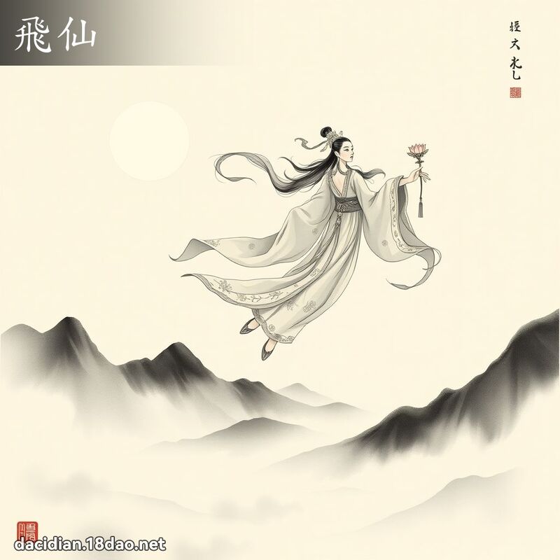 飛仙 - 國語大辭典配圖