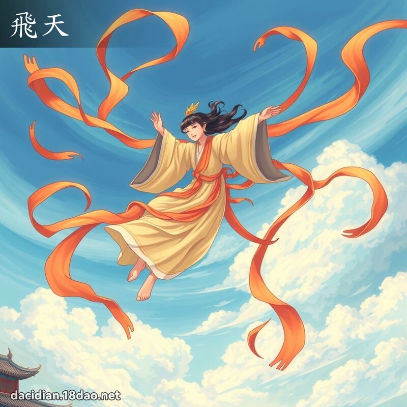 飞天 - 国语大辞典配图