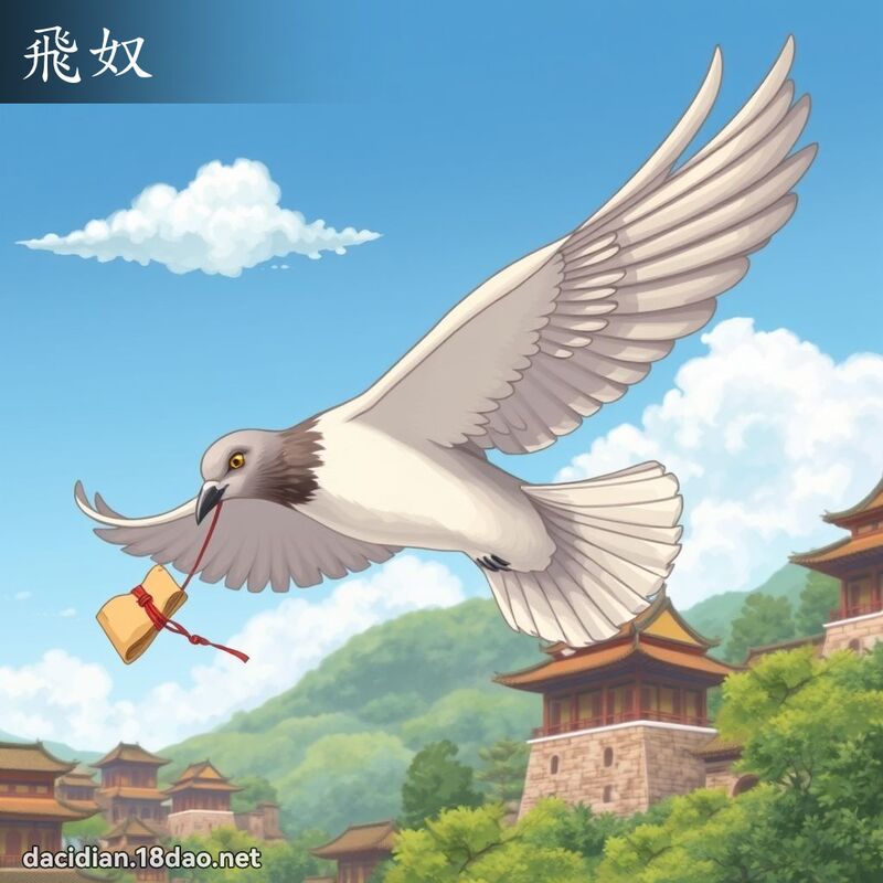 飞奴 - 国语大辞典配图