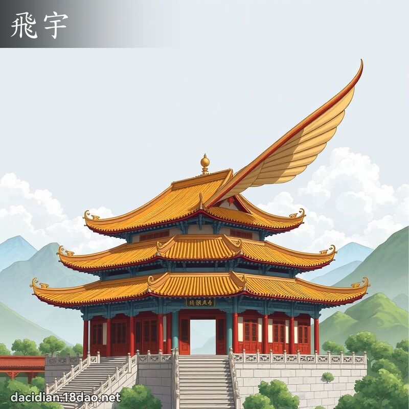 飛宇 - 國語大辭典配圖