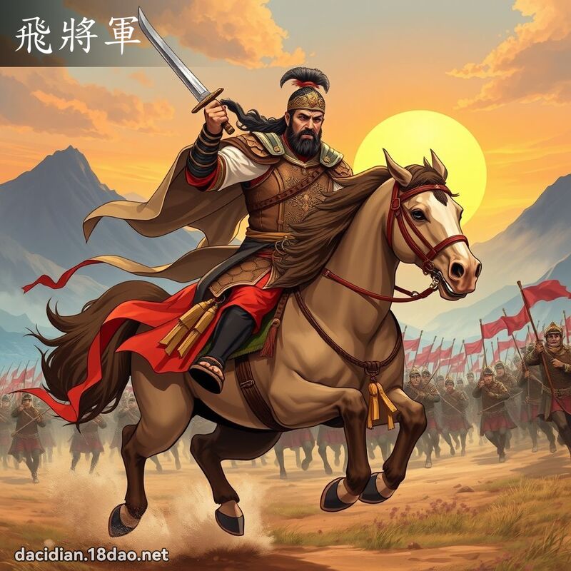 飛將軍 - 國語大辭典配圖