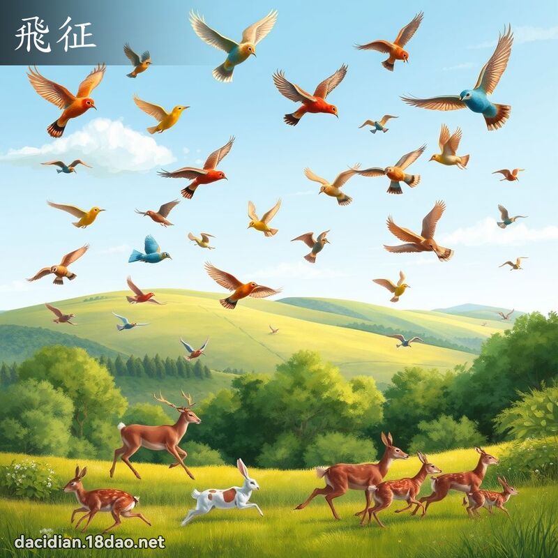 飞征 - 国语大辞典配图