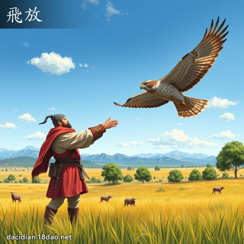 飛放 - 國語大辭典配圖