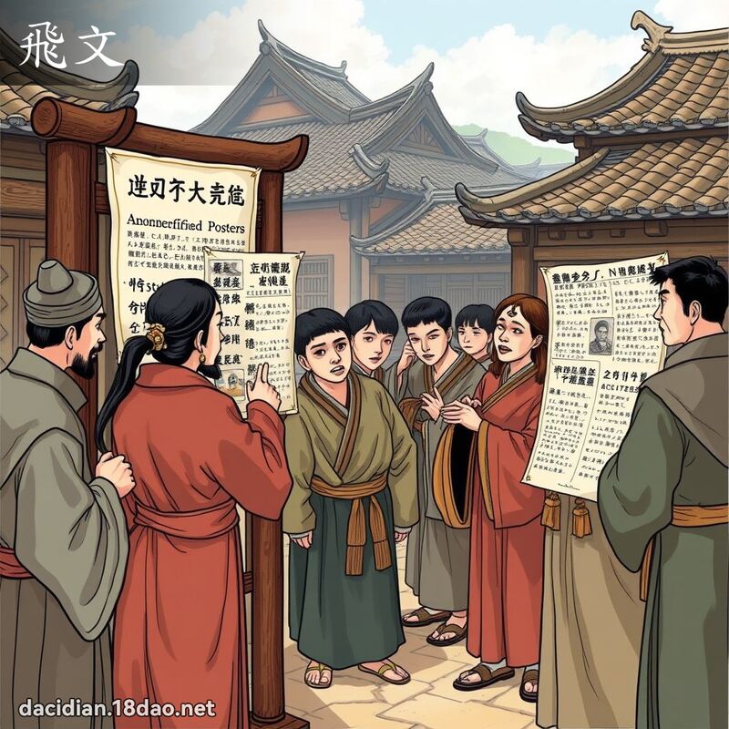 飛文 - 國語大辭典配圖