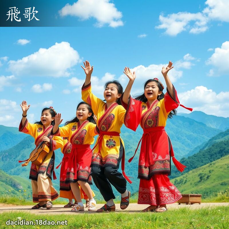 飛歌 - 國語大辭典配圖