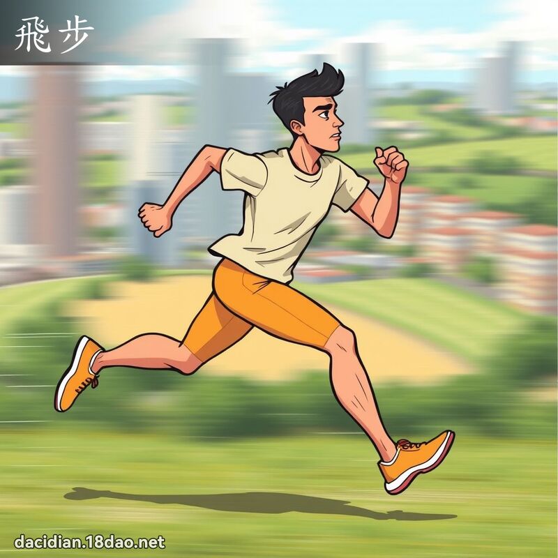 飛步 - 國語大辭典配圖