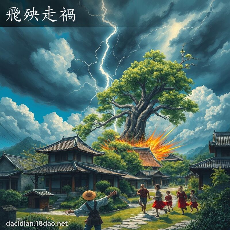 飛殃走禍 - 國語大辭典配圖