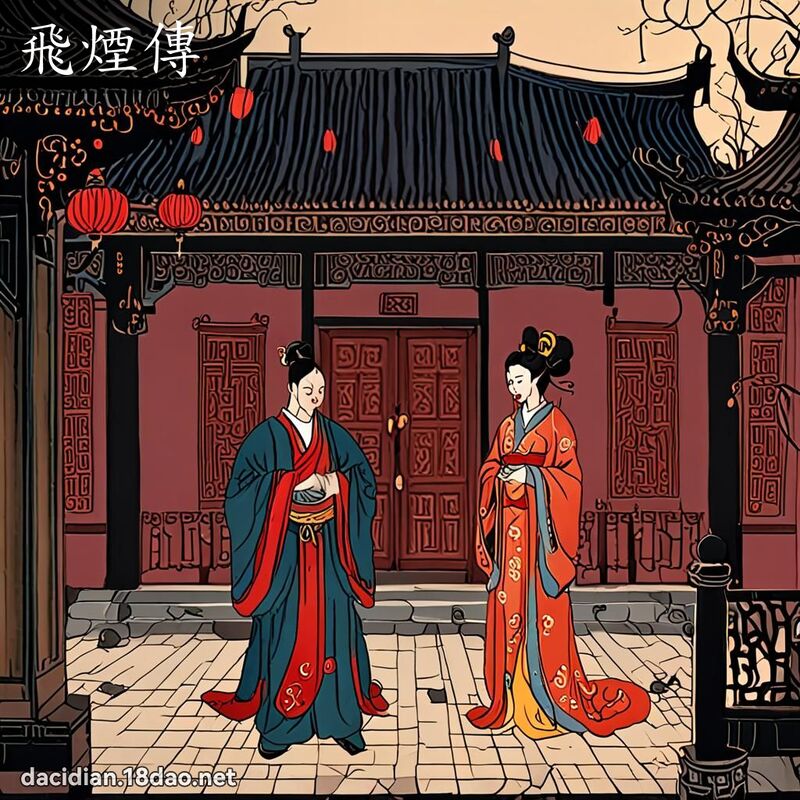 飛煙傳 - 國語大辭典配圖