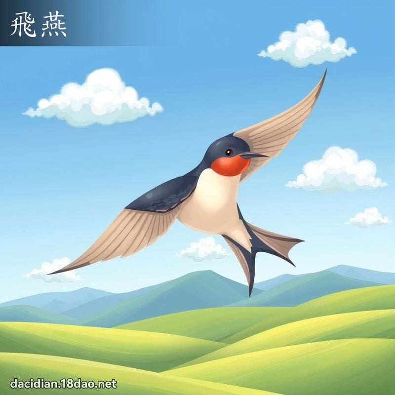 飛燕 - 國語大辭典配圖