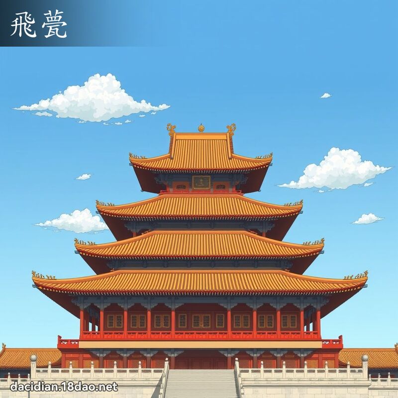 飞甍 - 国语大辞典配图