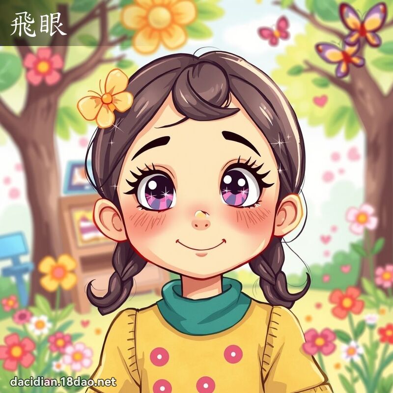 飛眼 - 國語大辭典配圖