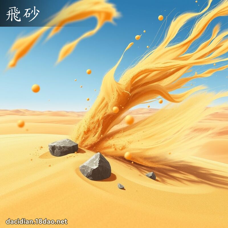 飛砂 - 國語大辭典配圖
