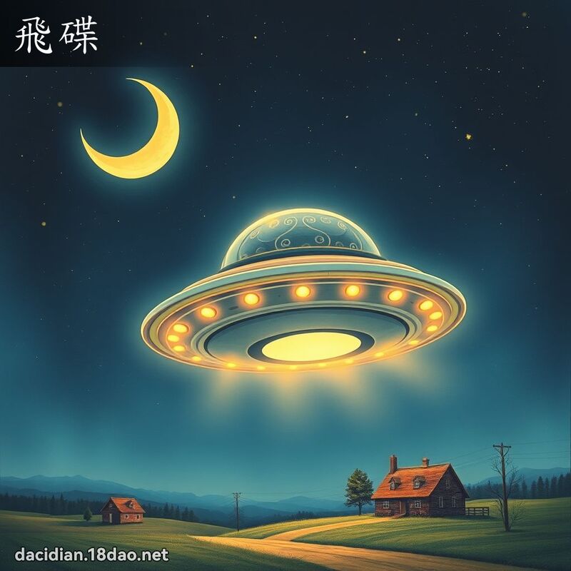 飞碟 - 国语大辞典配图